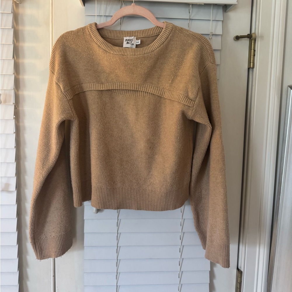 Princess Polly Tan Sweater